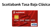 Tarjeta Scotiabank Tasa Baja Clásica